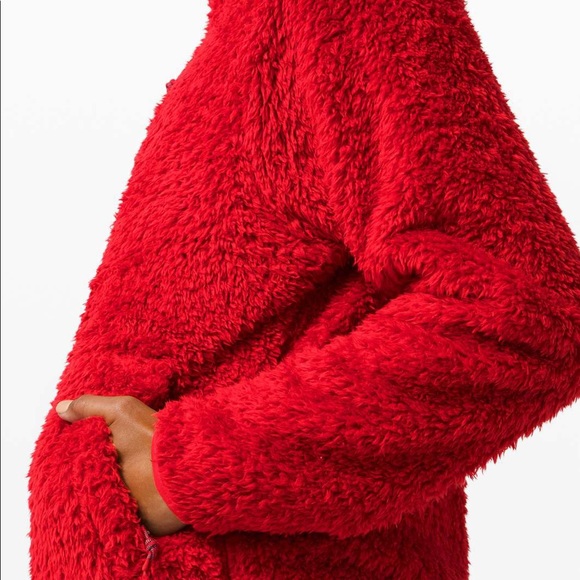 Lululemon fuzzy sweater - Picture 8 of 9